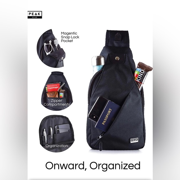 Peak Gear Bags Peak Gear Sling Compact Crossbody Backpack And Day